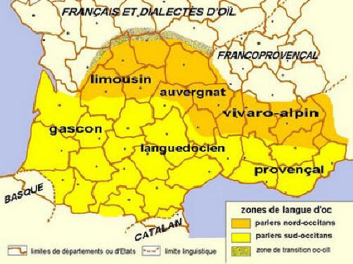 Les grands parlers occitans